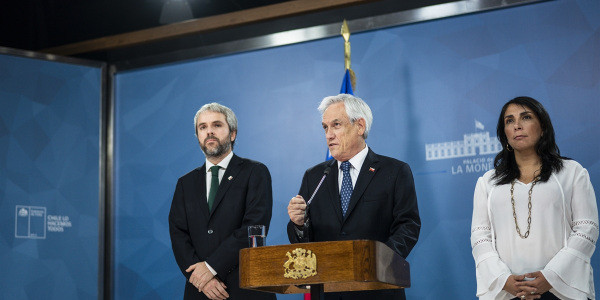 Presidente Piñera Realiza Llamado A Acuerdos Por La Paz Justicia Social Y Nueva Constitución 2528