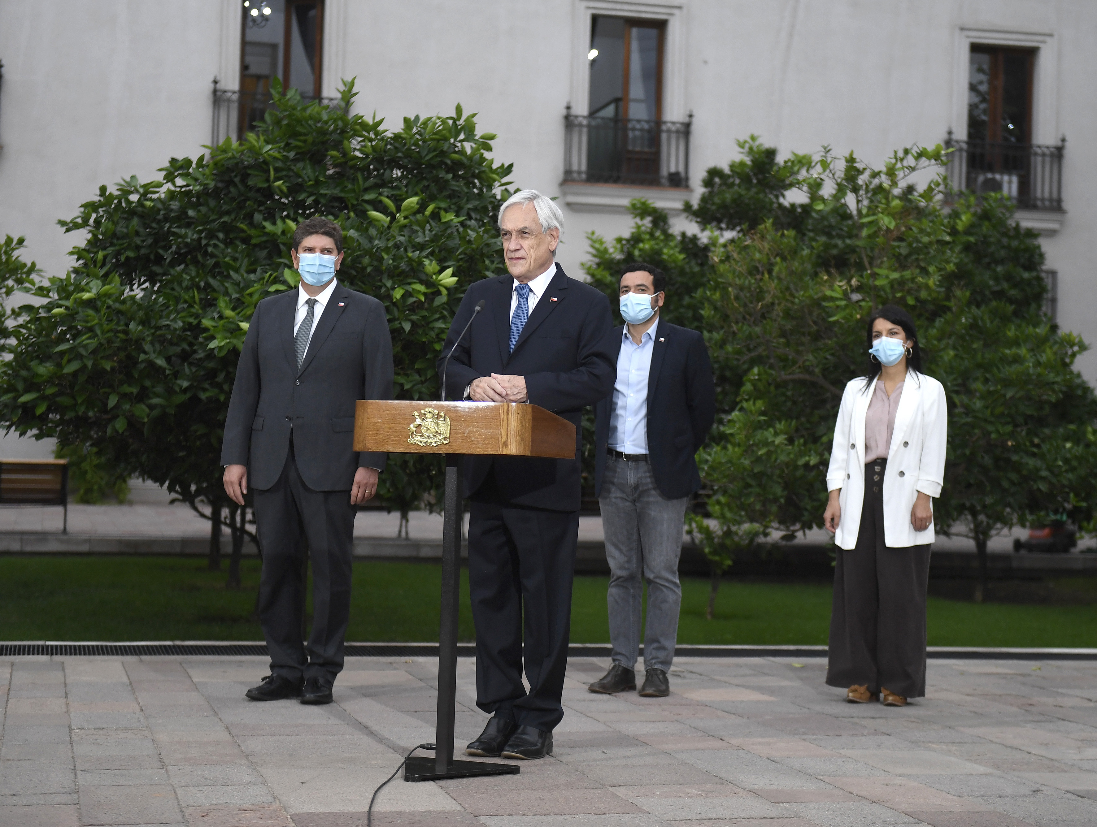 Presidente Piñera da inicio al pago de IFE Covid y Bono Covid Prensa