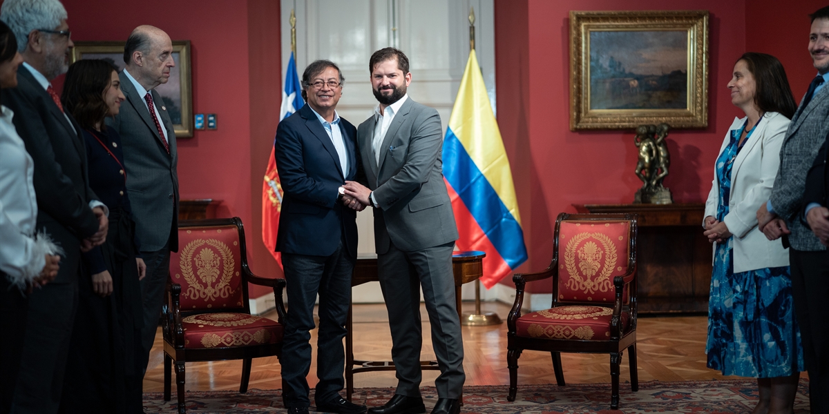 Presidente De La República Gabriel Boric Font Sostiene Reunión Bilateral Con El Presidente De 5375