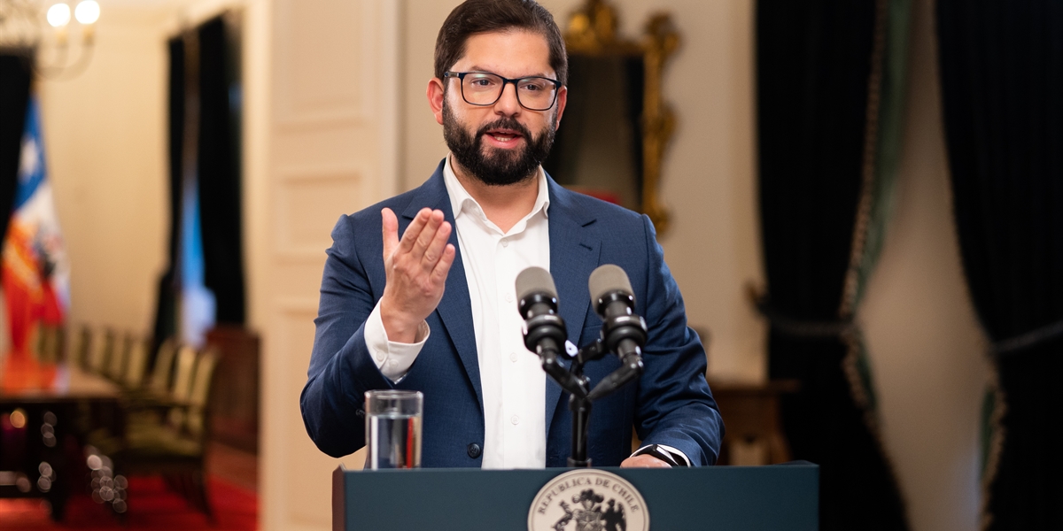 Presidente De La República, Gabriel Boric Font, Presenta Estrategia ...