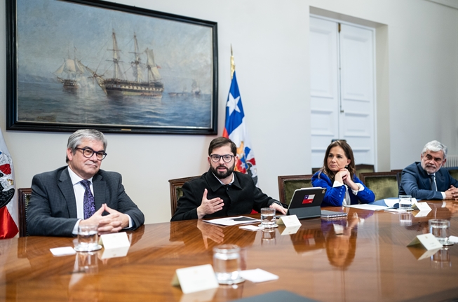 S E El Presidente De La Rep Blica Gabriel Boric Font Recibe En