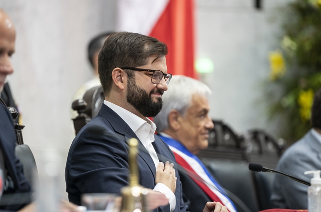 Gabriel Boric Font Asume La Presidencia De La República Prensa Presidencia 9766