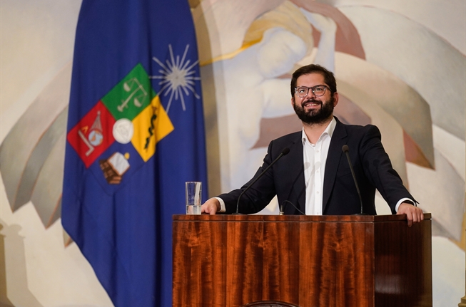 Presidente De La República Gabriel Boric Font Participa En La Inauguración Año Académico 2022 2123