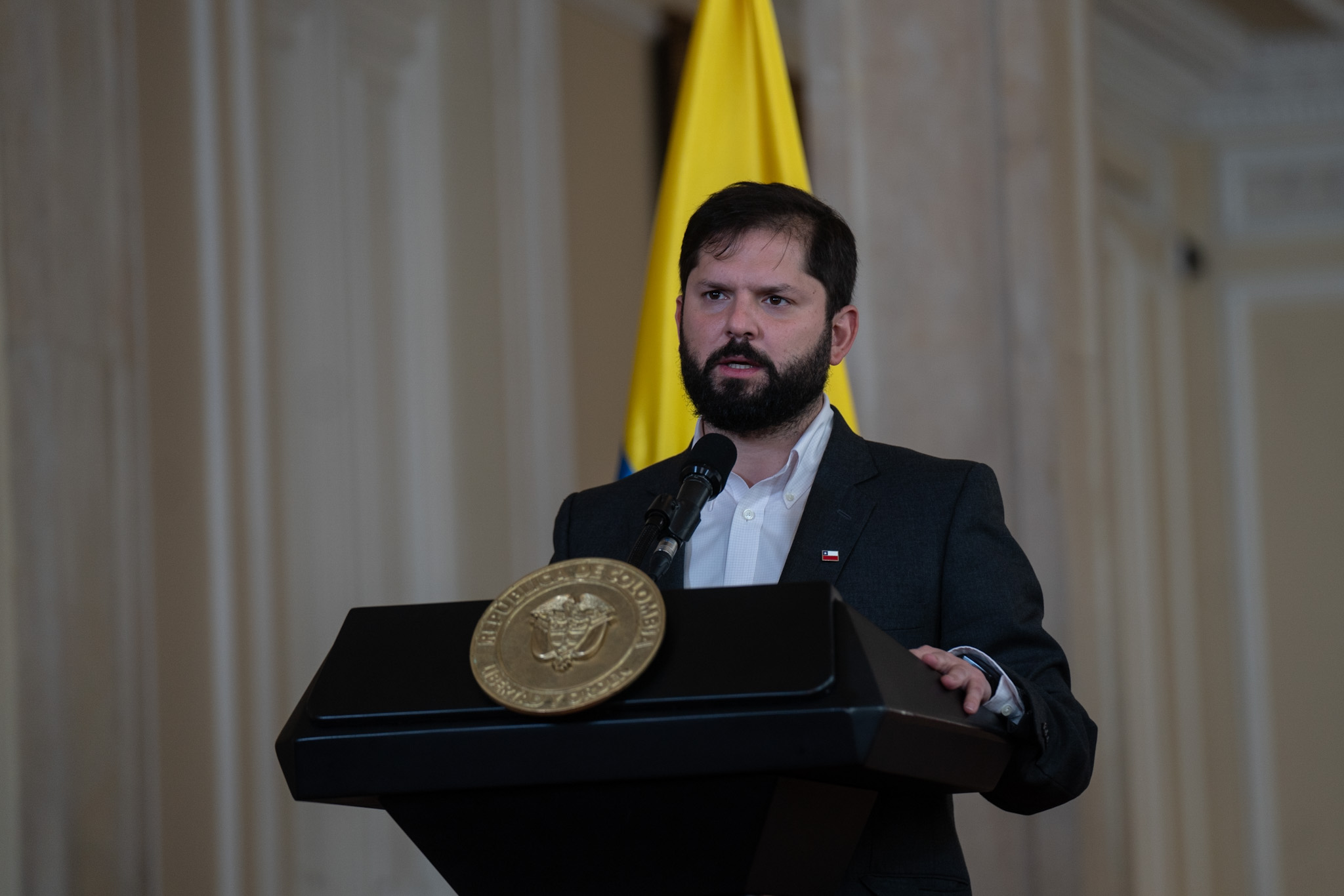 Presidente De La República Gabriel Boric Font Sostiene Una Reunión Bilateral Con El Presidente 4119